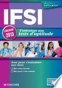 Télécharger le livre libro Ifsi S'entraîner Aux Tests D'aptitude Concours 2013